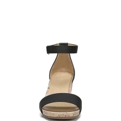 Naturalizer Wedges|Women's , Areda Sandal Black