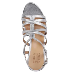 Naturalizer Pumps & Heels|Women's , Baylor Sandal Blue Metallic