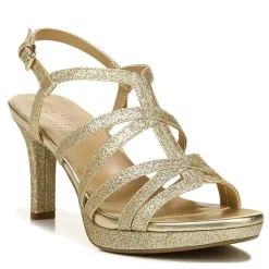 Naturalizer Pumps & Heels|Women's , Baylor Dress Sandal Gold