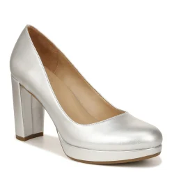 Naturalizer Pumps & Heels|Women's , Berlin Pump Silver Metallic