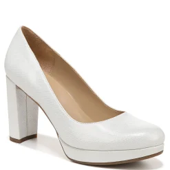 Naturalizer Pumps & Heels|Women's , Berlin Pump Silver Crosshatch