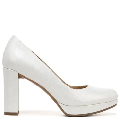 Naturalizer Pumps & Heels|Women's , Berlin Pump Silver Crosshatch