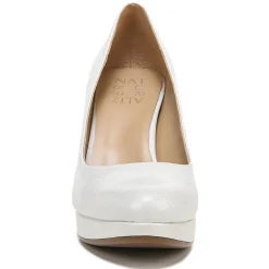 Naturalizer Pumps & Heels|Women's , Berlin Pump Silver Crosshatch