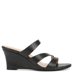 Naturalizer Sandals|Women's , Breona Sandal Black Snake Print