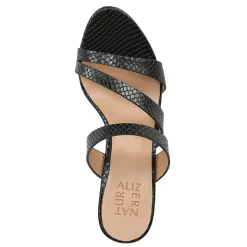 Naturalizer Sandals|Women's , Breona Sandal Black Snake Print