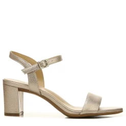 Naturalizer Pumps & Heels|Women's , Bristol Sandal Warm Silver