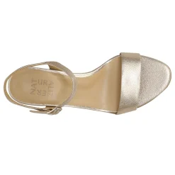 Naturalizer Pumps & Heels|Women's , Bristol Sandal Warm Silver