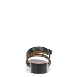 Naturalizer Sandals|Women's , Hilma Sandal Black Faux Leather