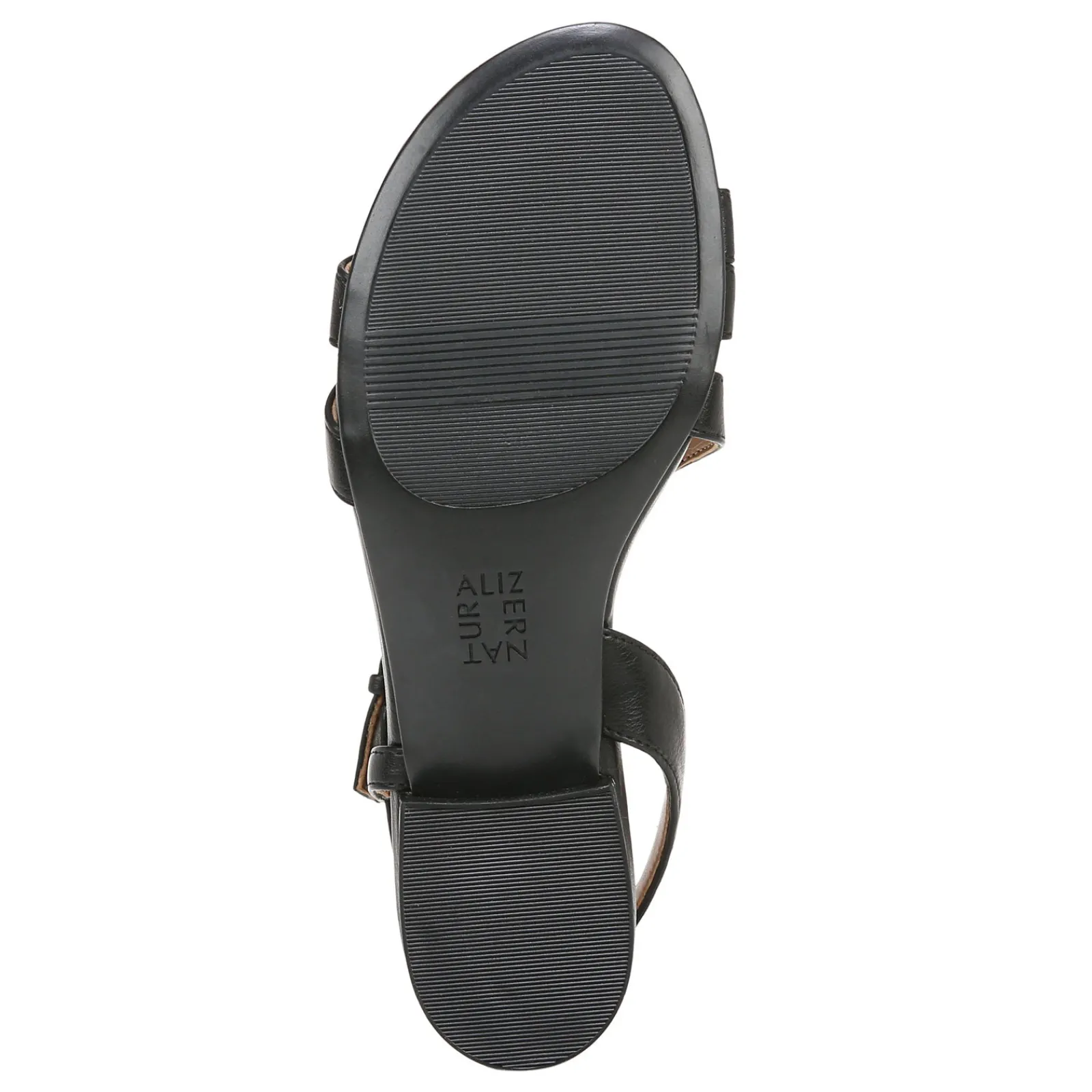 Naturalizer Sandals|Women's , Hilma Sandal Black Faux Leather