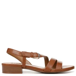 Naturalizer Sandals|Women's , Hilma Sandal English Tea Faux Leather