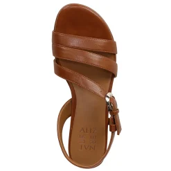 Naturalizer Sandals|Women's , Hilma Sandal English Tea Faux Leather