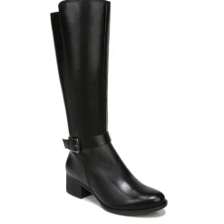 Naturalizer Boots|Women's , Kalona Boot - Wide Calf Black