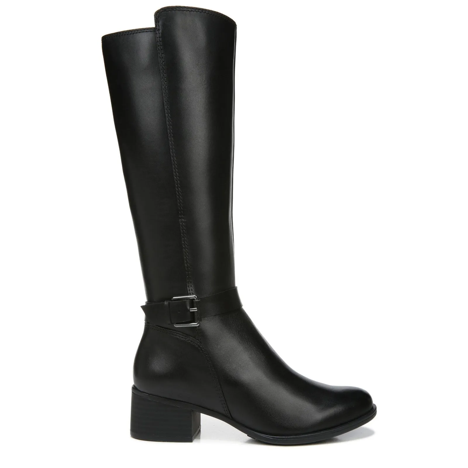 Naturalizer Boots|Women's , Kalona Boot - Wide Calf Black