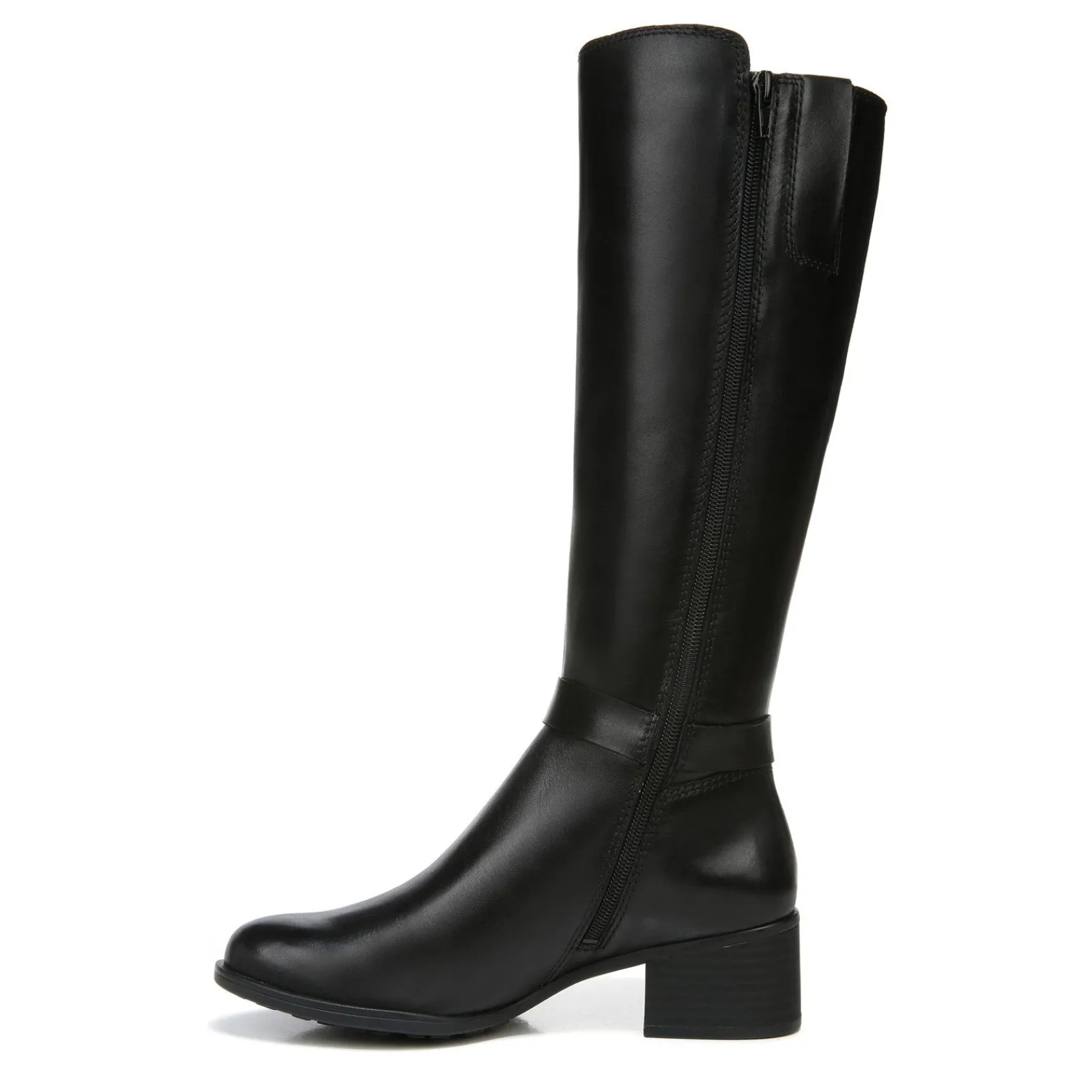 Naturalizer Boots|Women's , Kalona Boot - Wide Calf Black