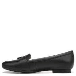 Naturalizer Flats|Women's , Kayden Moc Slip-On Black