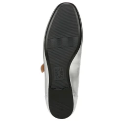 Naturalizer Flats|Women's , Kelly Flat Silver