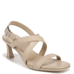 Naturalizer Sandals|Women's , Kiki Sandal Coastal Tan Faux Leather