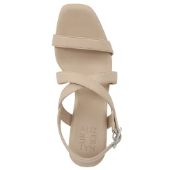 Naturalizer Sandals|Women's , Kiki Sandal Coastal Tan Faux Leather