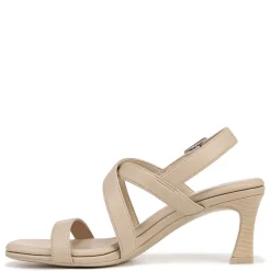 Naturalizer Pumps & Heels|Women's , Kiki Sandal Coastal Tan Faux Leather