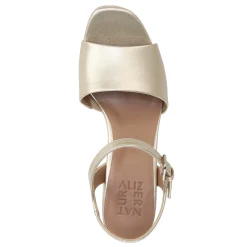 Naturalizer Sandals|Women's , Lilly Sandal Champagne Faux Leather