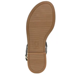 Naturalizer Sandals|Women's , Lizzi Sandal Black Faux Croco Leather