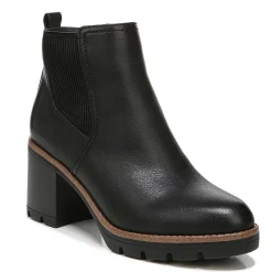 Naturalizer Boots|Women's , Madalynn Gore Boot Black