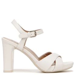 Naturalizer Pumps & Heels|Women's , Morgan Sandal White