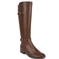 Naturalizer Boots|Women's , Sahara Boot - Wide Calf Brown