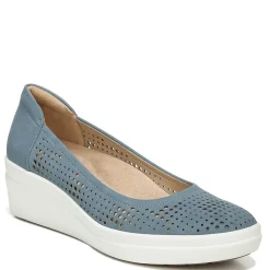 Naturalizer Wedges|Women's , Sam 2 Slip-On Storm Blue