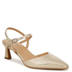Naturalizer Pumps & Heels|Women's , Tara Pump Gold Faux Leather