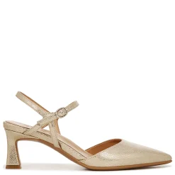 Naturalizer Pumps & Heels|Women's , Tara Pump Gold Faux Leather