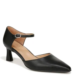 Naturalizer Pumps & Heels|Women's , Tilda Pump Black Faux Leather