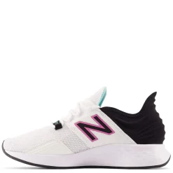 New Balance Sneakers & Athletic|Women's , Fresh Foam Roav Running Shoe White/Black/Surf Vibrant Pink