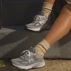 New Balance Sneakers & Athletic|Women's , 990v6 Running Shoe Grey