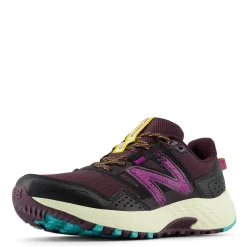New Balance Sneakers & Athletic|Women's , WT410V8 Trail Running Shoe Fuchsia Purple/Black/Ambient Light