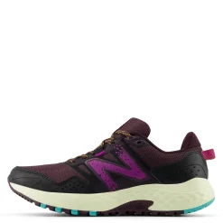 New Balance Sneakers & Athletic|Women's , WT410V8 Trail Running Shoe Fuchsia Purple/Black/Ambient Light