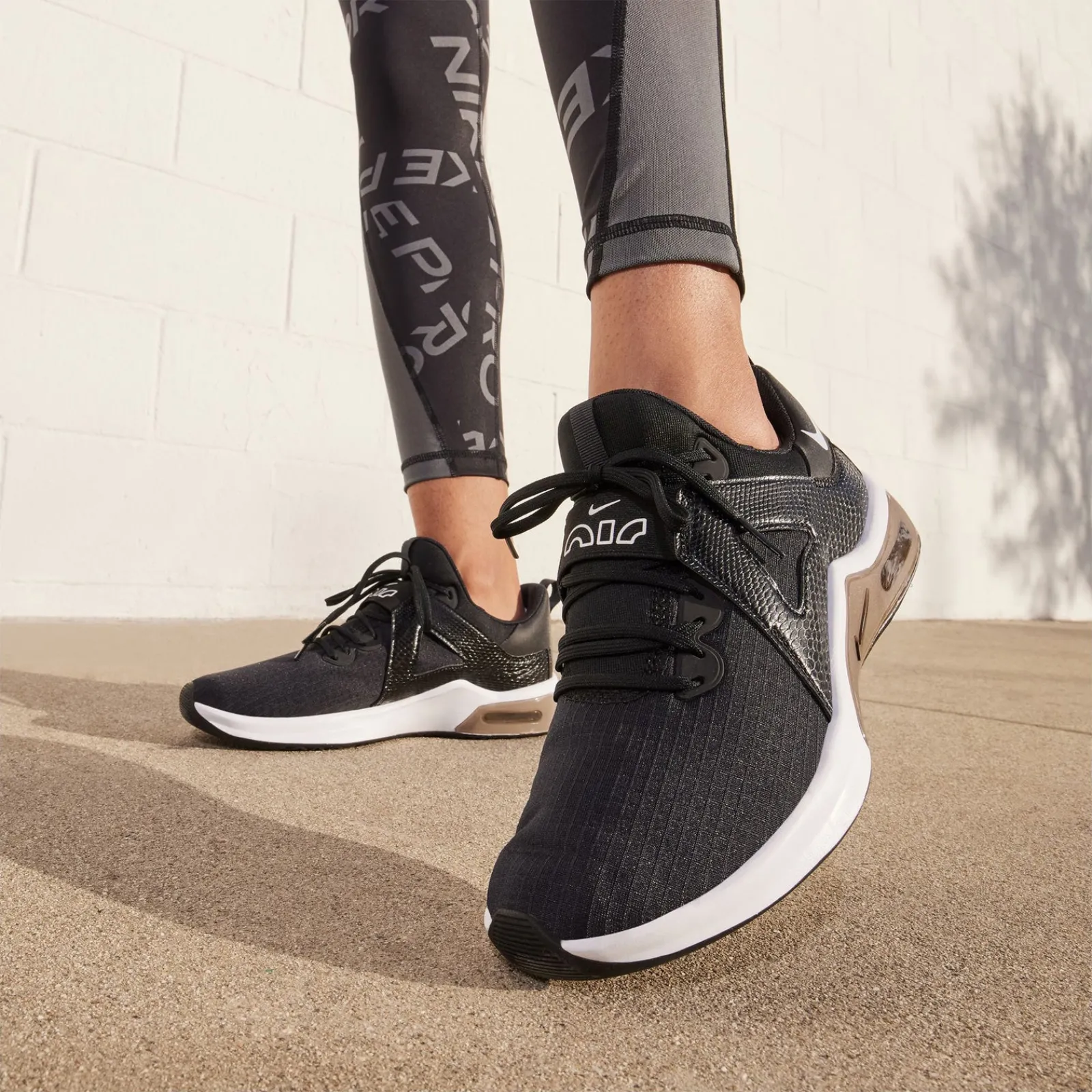 Nike Sneakers & Athletic|Women's , Air Max Bella Tr 5 Training Sneaker Black/White/Grey