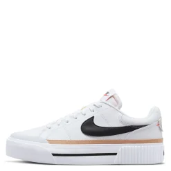 Nike Sneakers & Athletic|Women's , Court Legacy Lift Platform Sneaker White/Black- Hemp