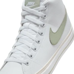 Nike Sneakers & Athletic|Women's , Court Legacy Mid Next Nature Sneaker White/Jade Horizon-Phantom