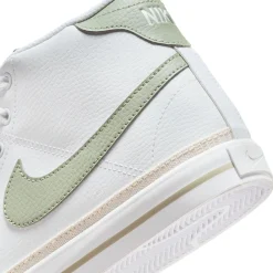 Nike Sneakers & Athletic|Women's , Court Legacy Mid Next Nature Sneaker White/Jade Horizon-Phantom