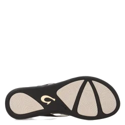 OluKai Sandals|Women's , Ho'opio Hau Sandal Black Camo