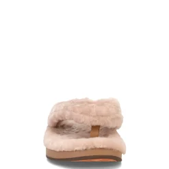 OluKai Slippers|Women's , Kipe'a Heu Slipper Tan