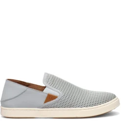 OluKai Slip-On Shoes|Women's , Pehuea Slip-On Gray