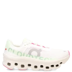 ON Running Sneakers & Athletic|Women's , Cloudmonster Running Shoe White/Lima