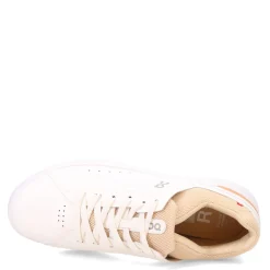 ON Running Sneakers & Athletic|Women's , The Roger Advantage Tennis Shoe White/Savannah