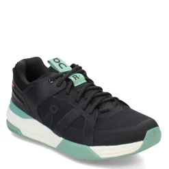 ON Running Sneakers & Athletic|Women's , The Roger Clubhouse Pro Tennis Shoe Black/Green