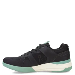 ON Running Sneakers & Athletic|Women's , The Roger Clubhouse Pro Tennis Shoe Black/Green