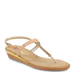 Onex Wedges|Women's , Ava Sandal Cork Gold