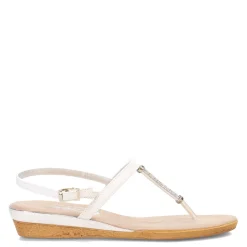 Onex Wedges|Women's , Ava Sandal White