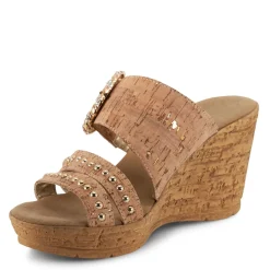 Onex Wedges|Women's , Bashful Sandal Cork